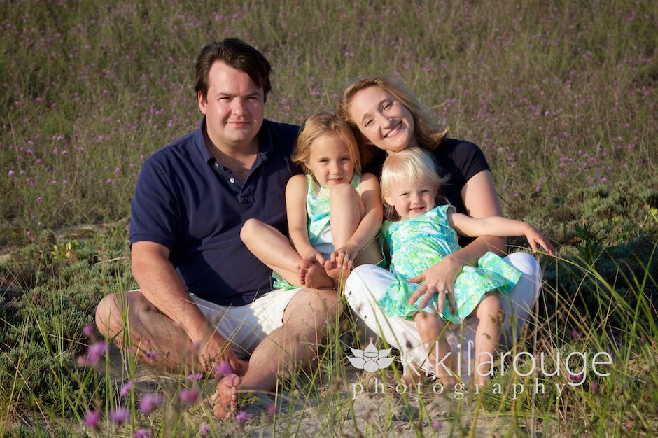Family Portraits in wild flowers
