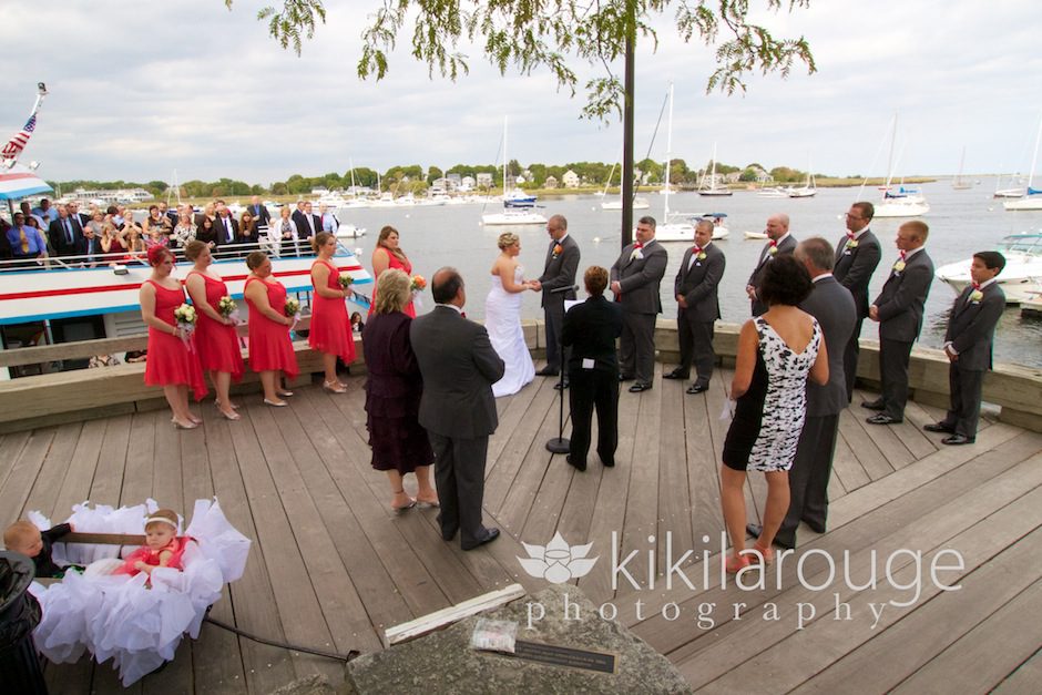 Wedding on the Newburyport Pier