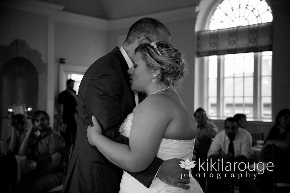 Couple's first dance married