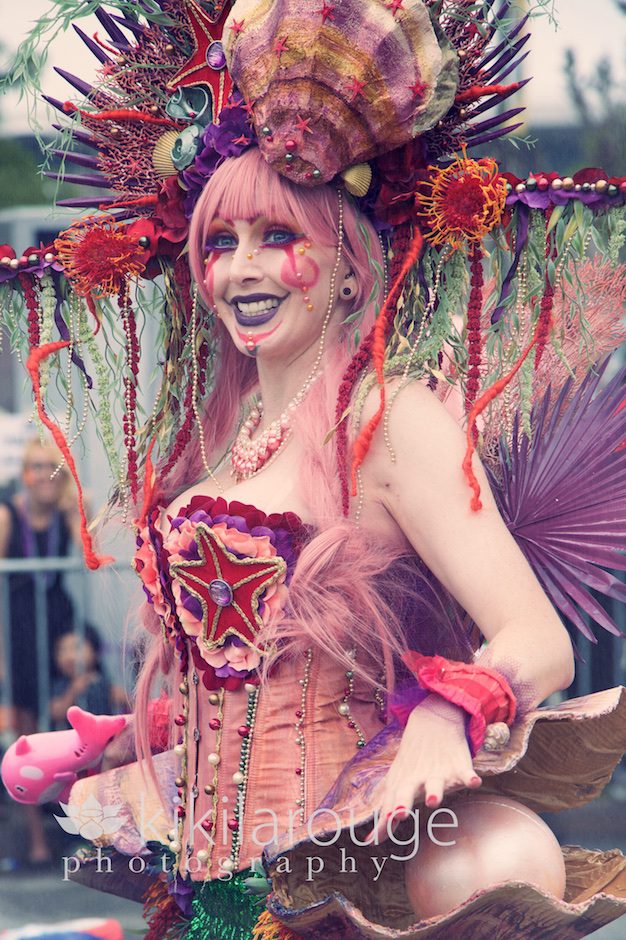 Elaborate Costume at Mermaid Parade
