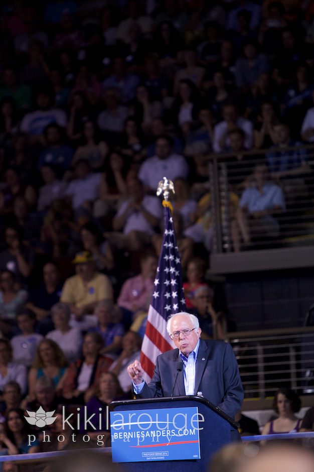 Bernie Sanders Rally Portland MAINE