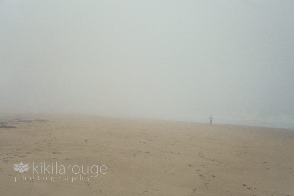 Plum Island Beach in Fog