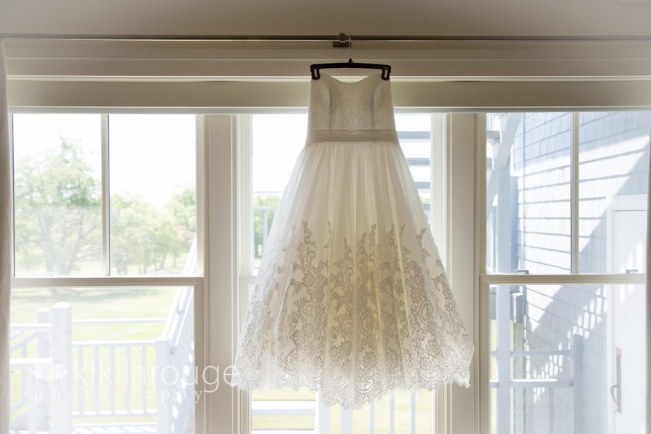 Bride's Dress in Window