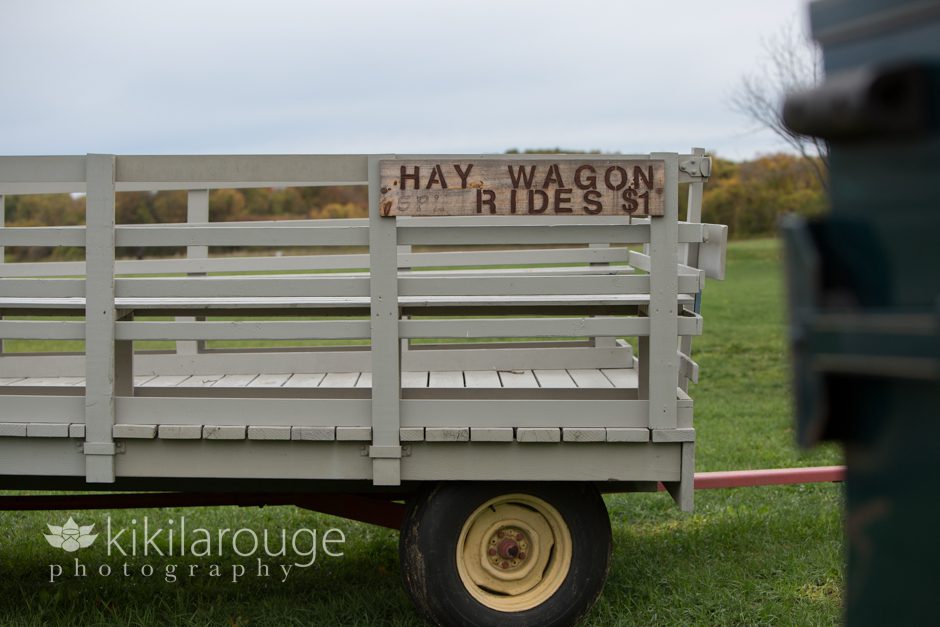 Hay Ride Tractor at Spencer Peirce Little Farm