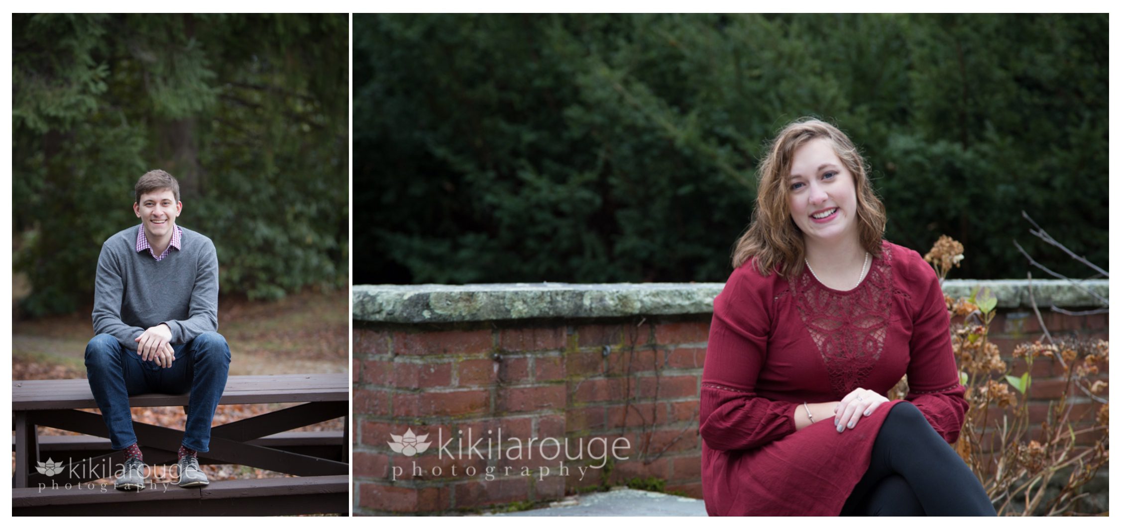 Son and daughter portraits at Maudslay Park