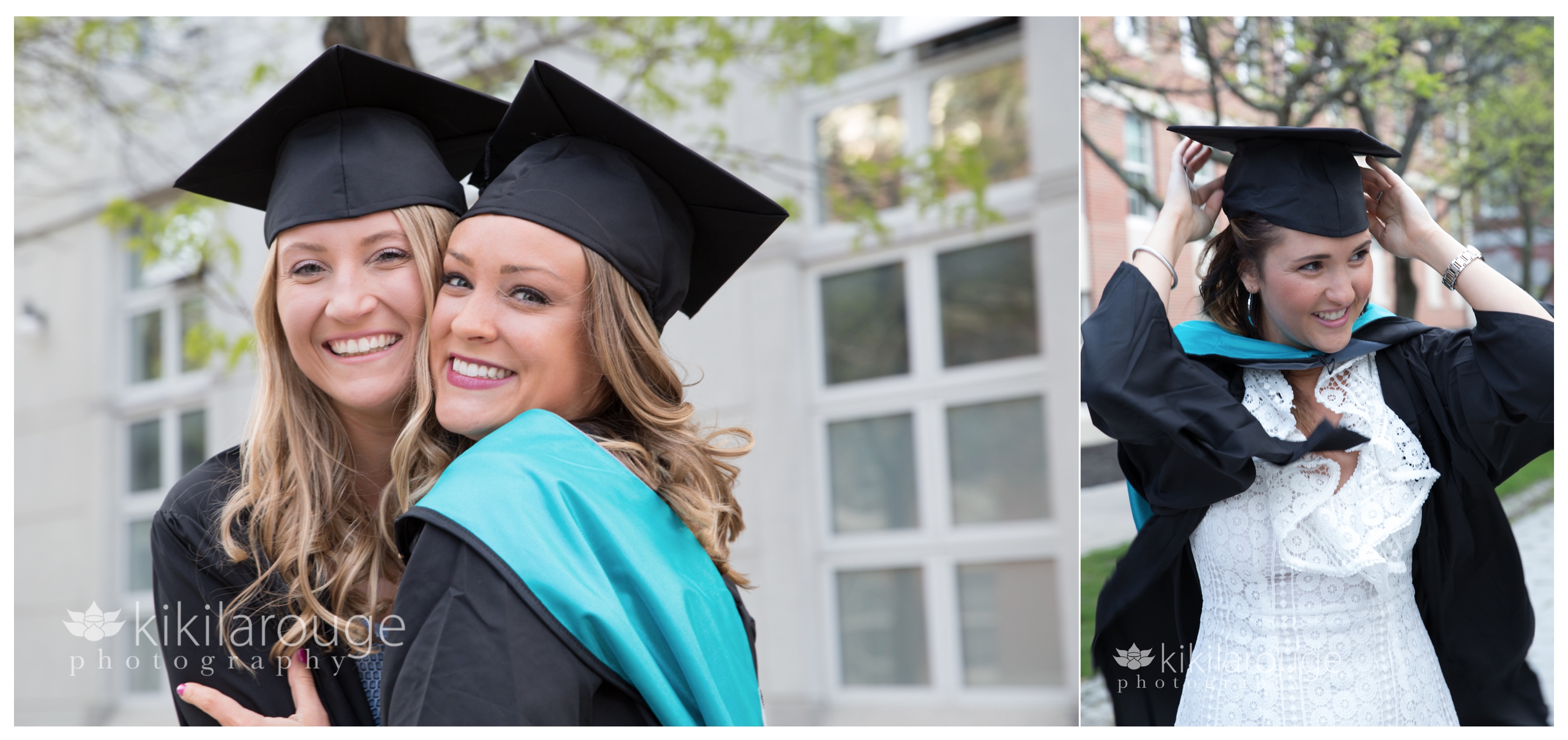 MGH Masters Graduate in Cap and Gown