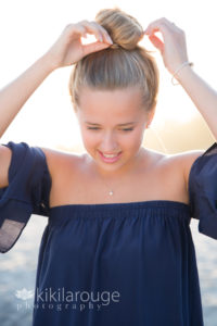 newburyport plum island senior portrait photographer