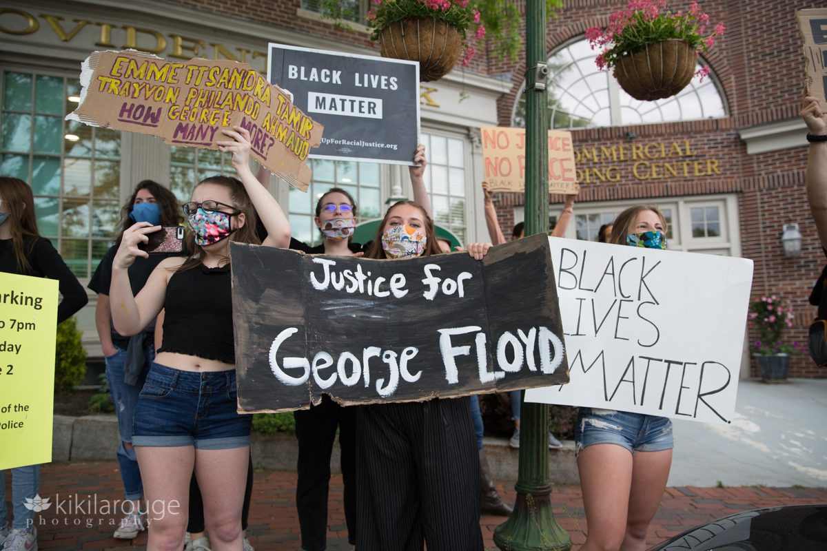 Justice for George Floyd rally