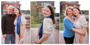 College Graduate with both Mom and dad